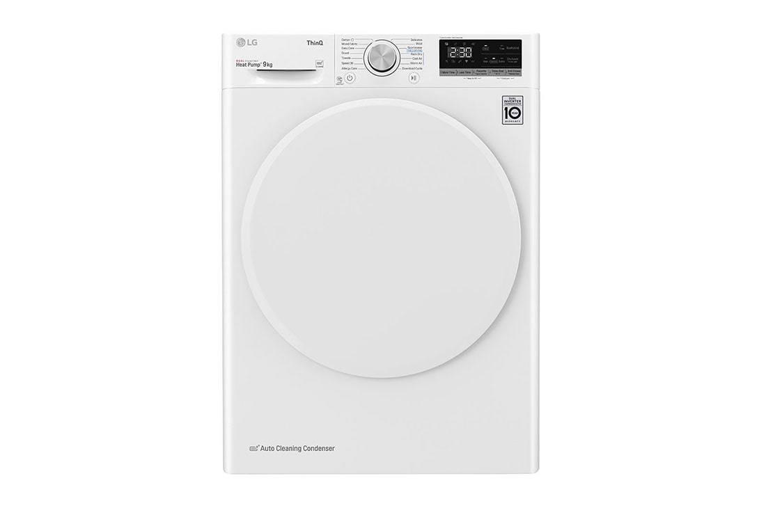 LG 9-kg DUAL Inverter Heat Pump? T?rketrommel med Eco Hybrid?og Varmepumpeteknologi, F0RV309N1WD