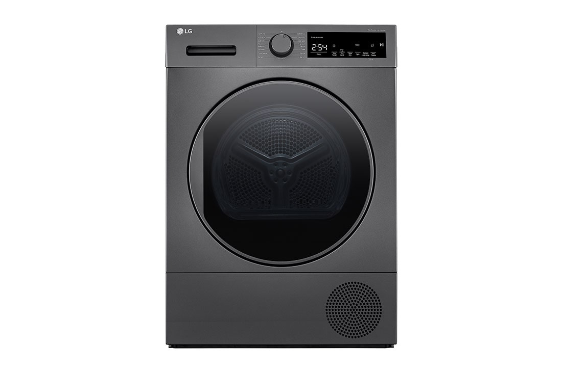 LG  8kg, A++ T?rketrommel med varmepumpeteknologi, front view, RH80T2SP7RM