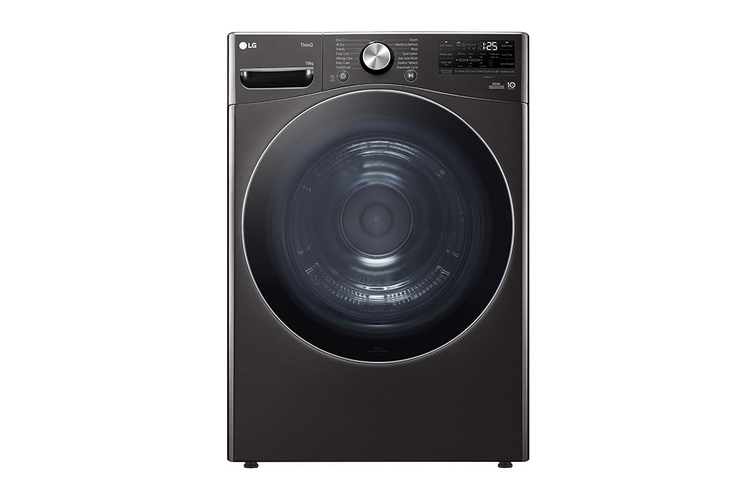 LG RH18U8JVCW-18kg DUAL Inverter Heat Pump? | LG Norge, Front View , RH18U8JVCW