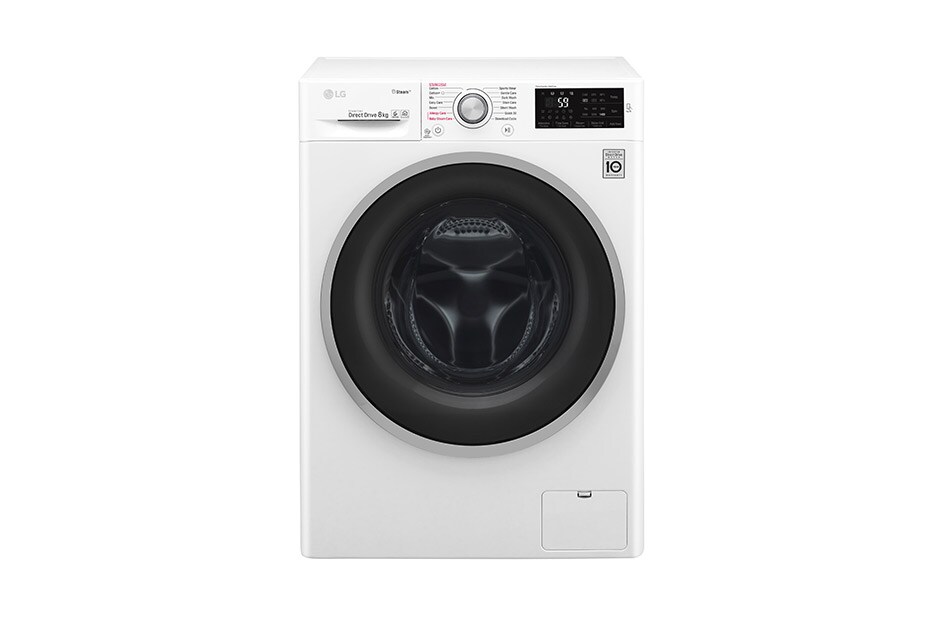 LG 1-8 kg Spa Steam & NFC, 6 Motion Direct Drive vaskemaskine, energiklasse A+++ ( -30%), W5J6TY1W