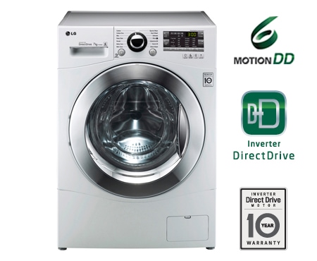LG 1–7 kg 6 Motion Direct Drive vaskemaskin, F14A8QDA