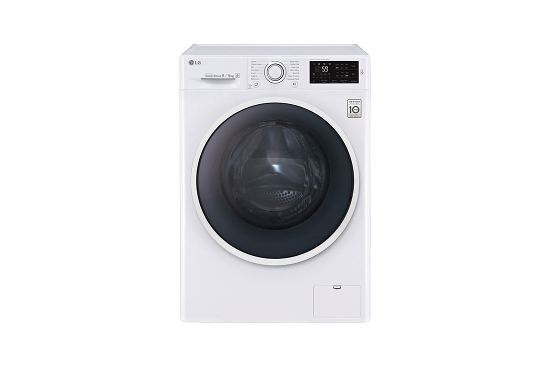 LG 1-9 kg / 1-5 kg Spa Steam & 6 Motion Direct Drive vask/t?rkmaskin, energiklasse A, F4J6VG0W