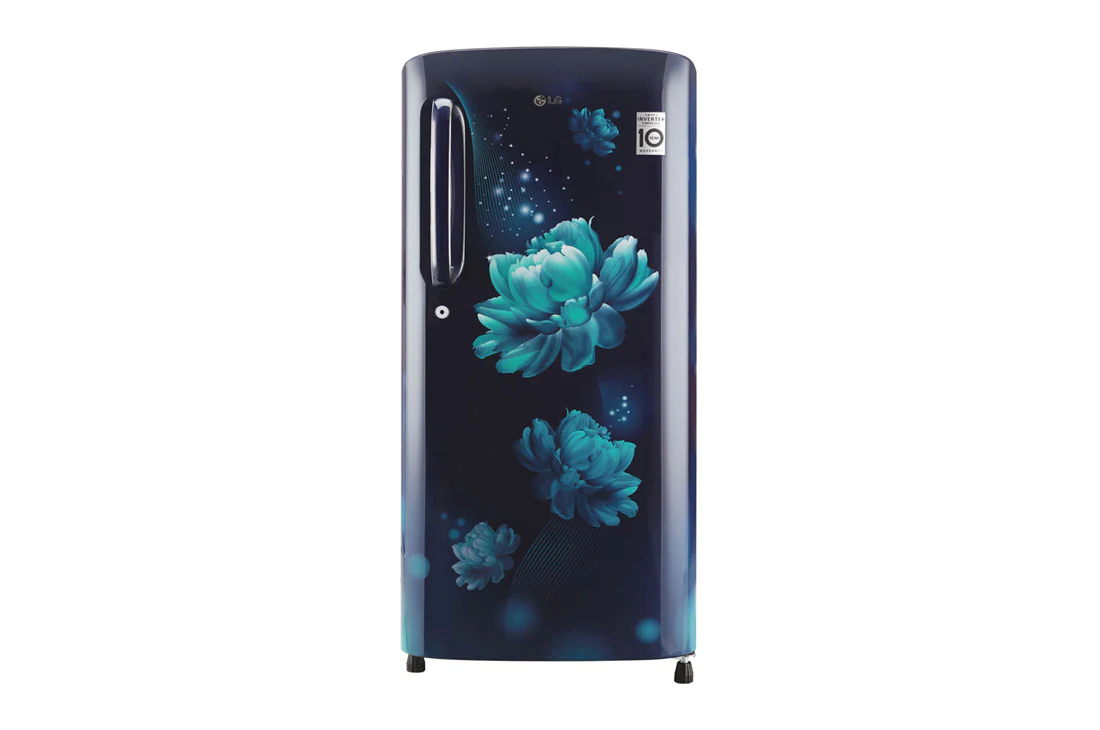 LG 190 L, Smart Inverter Compressor, LG GL-B201ABCY 190 ltr front view, GL-B205ABGB