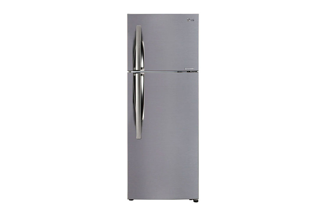 LG 284 Litres Frost Free Refrigerator With Smart Inverter Compressor, Door Cooling+?, Jet Ice, Auto Smart Connect?, GL-M312RLML