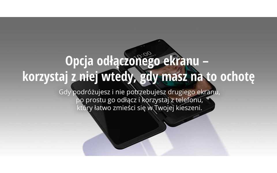 The G8X ThinQ Dual Screen is detachable, making it both a dual screen and single screen phone | More at LG MAGAZINE