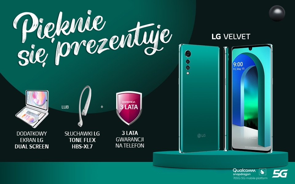 Promotion key visual of the LG VELVET with Plus