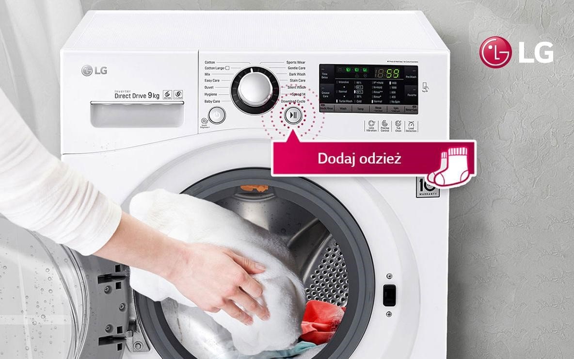 pralka LG z funkcj? dodaj odzie?