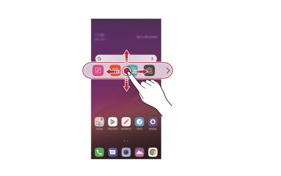 Przesuwanie Floating Bar