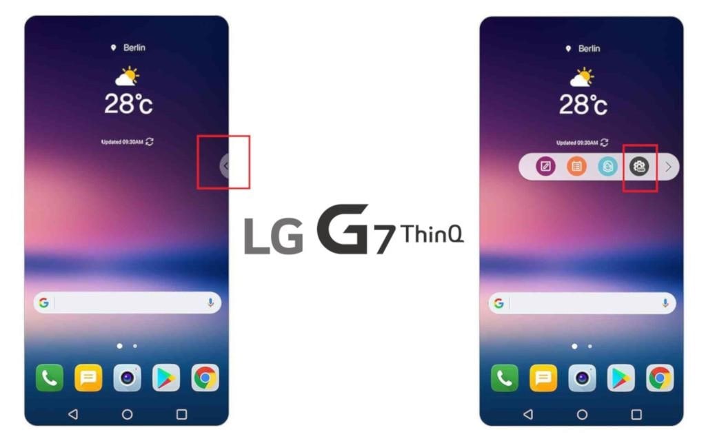 LG G7 Floating Bar