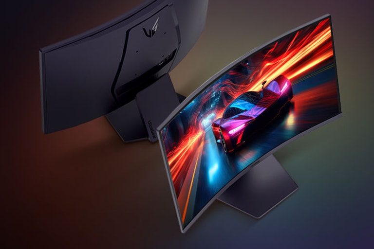 Monitorul de gaming curbat LG UltraGear? 1000R – 27GS60QC.