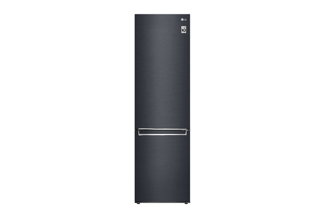 LG Combin? frigorific? | Clasa D | 384 L | Total No Frost | Compresor Linear Inverter 10 ani garan?ie | Door Cooling+? | FRESHConverter? | Negru mat, GBB72MCVFN
