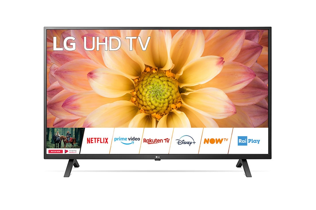 LG 70UN70703LB, vedere frontal? cu imagine continu?, 70UN70703LB