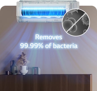 UVnano poate ?ndep?rta bacteriile din interiorul aparatului de aer condi?ionat ?i ?l men?ine mai curat.