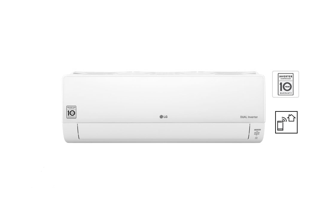 LG Aer Condi?ionat LG | 24000 BTU | Compresor Dual Inverter 10 ani garan?ie | ThinQ? | Alb, DC24RK