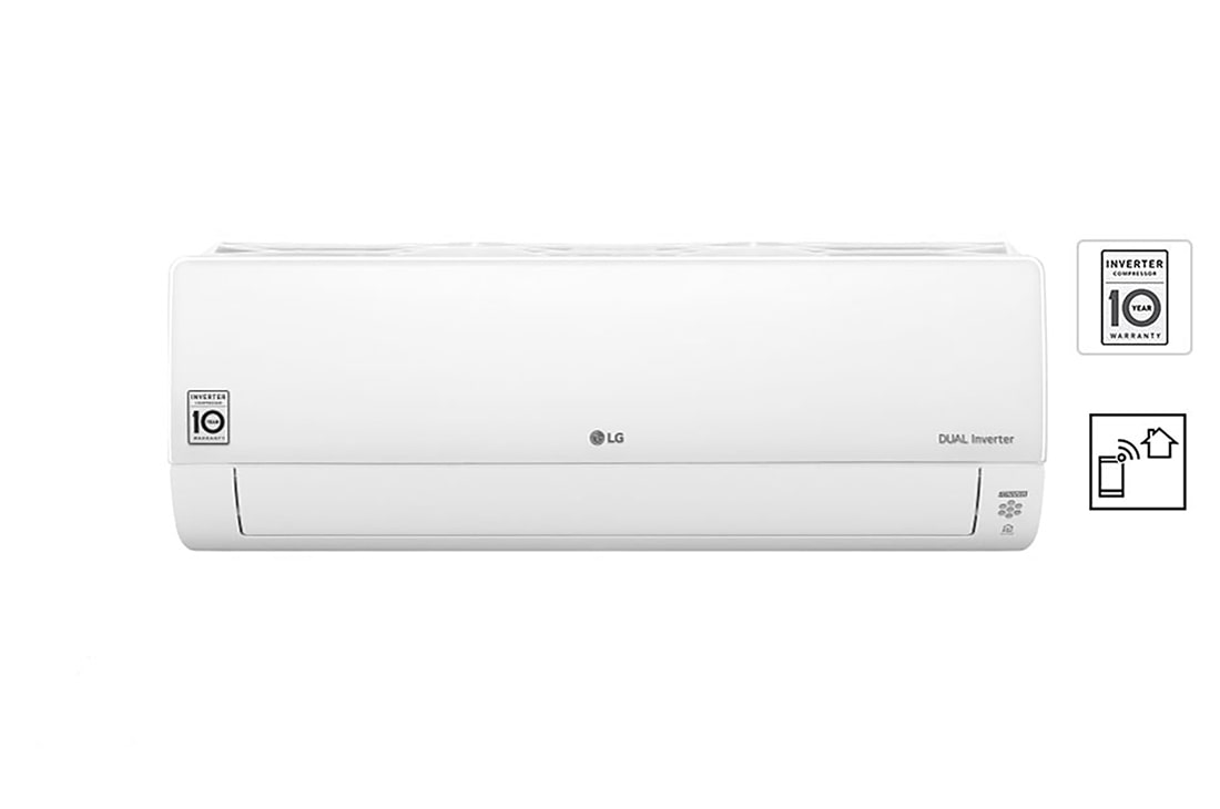 LG Aer Conditionat LG | 9000 BTU | Compresor Dual Inverter 10 ani garan?ie | ThinQ? | Alb, DC09RK, DC09RK