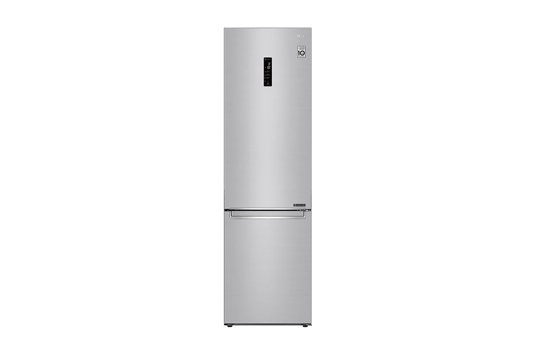LG Combin? frigorific? | Clasa D | 384 L | Total No Frost | Compresor Linear Inverter 10 ani Garan?ie | Door Cooling | ThinQ? | Gri metalizat, GBB72NSDFN