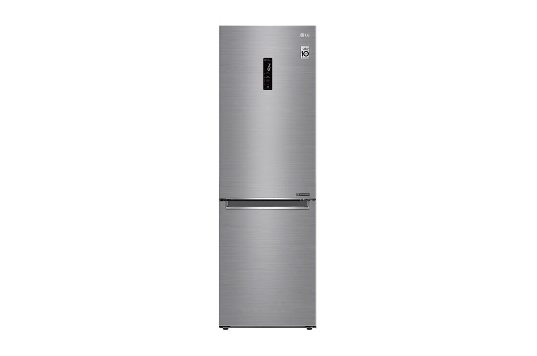 LG Combin? frigorific? | Clasa E | 341 L | Total No Frost | Compresor Linear Inverter 10 ani Garan?ie | Door Cooling | SmartThinQ? | Gri metalizat, GBB61PZHZN