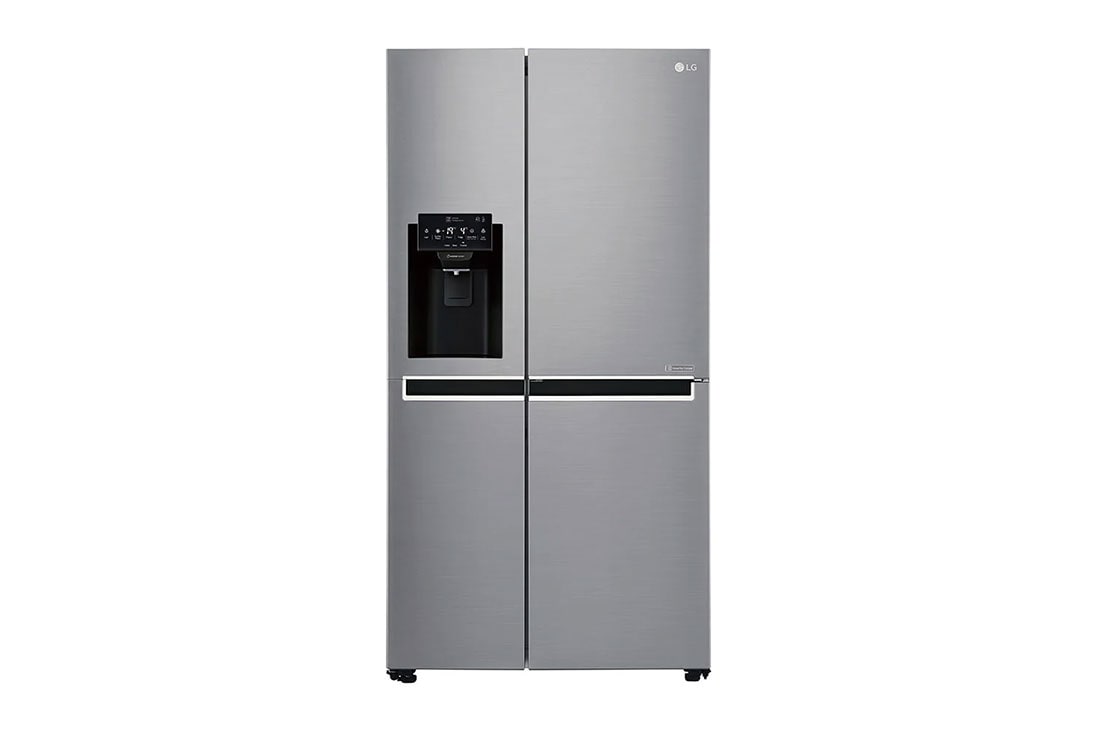 LG Frigider Side by Side | Clasa F | 601 L | Total No Frost | Compresor Linear Inverter 10 ani Garan?ie | Gri metalizat, GSL760PZXV
