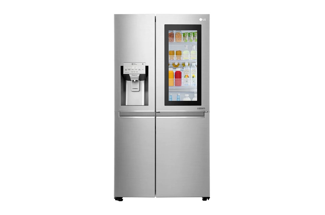 LG Frigider InstaView? Door-in-Door? | 625 L | 1.790M | Clasa F | FRESHBalancer? | ThinQ? | Gri metalizat, GSX961NSAZ