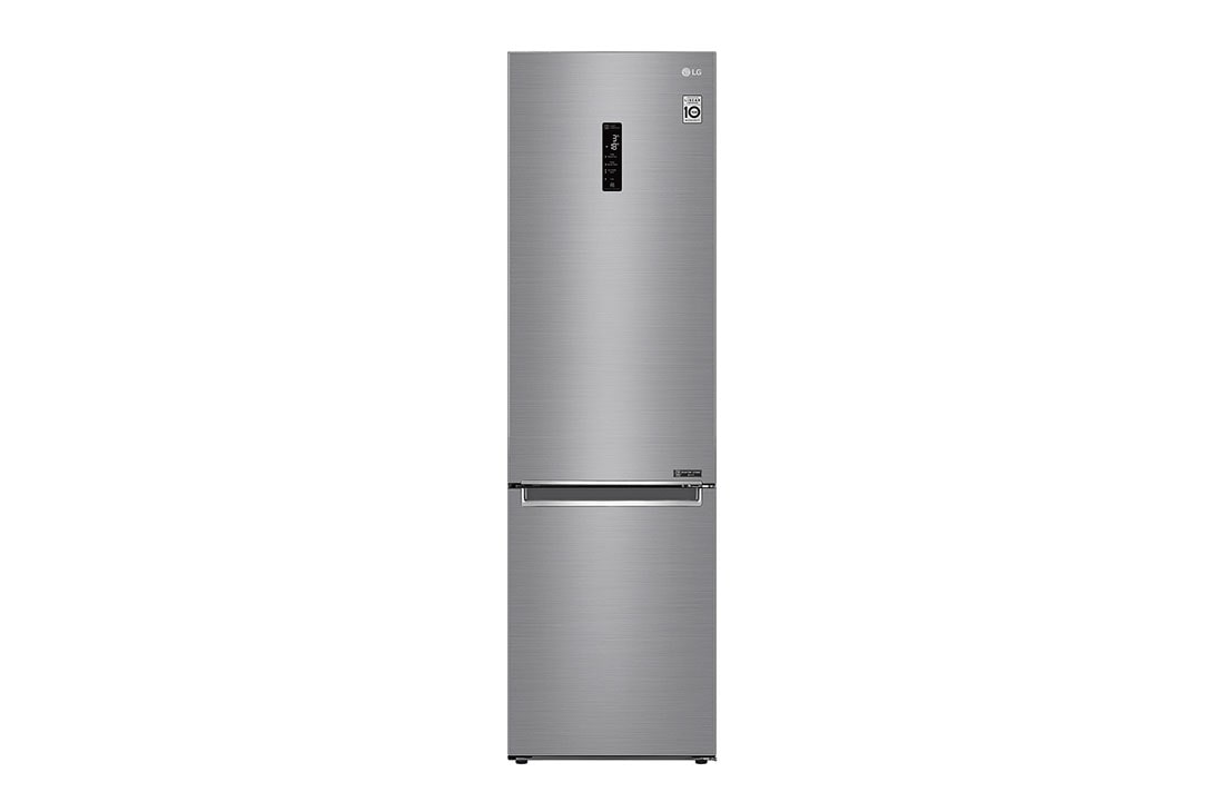 LG Combin? frigorific? | Clasa D | 384 L | Total No Frost | Compresor Linear Inverter 10 ani Garan?ie | Door Cooling | SmartThinQ? | Gri metalizat, GBB62PZFFN