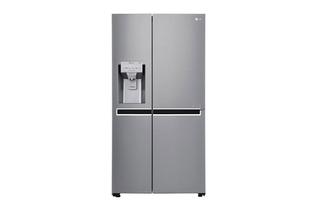LG Frigider Side by Side | Clasa F | 601 L | 179 M | Total No Frost | Compresor Linear Inverter 10 ani Garan?ie | Moist Balance Crisper? | Smart Diagnosis? | Gri metalizat, GSL961PZUZ  , GSL961PZUZ