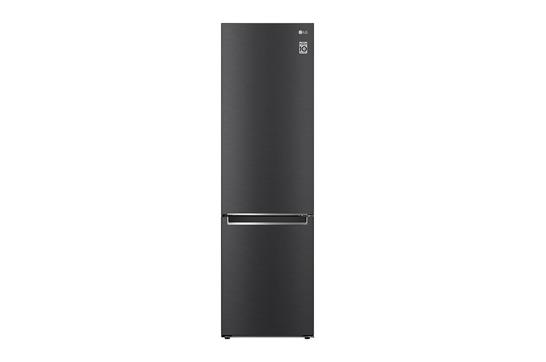 LG Combin? frigorific? | Clasa D | 384 L | Compresor Smart Inverter | NatureFRESH? | Negru, front image-GBB72MCVGN, GBB72MCVGN