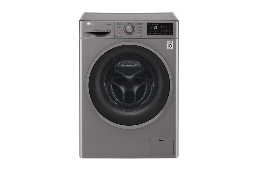 LG Masina de spalat LG | 7kg sp?lare | 6 Motion Direct Drive? 10 ani garan?ie | Steam?| SmartThinQ, F2J6QY8S