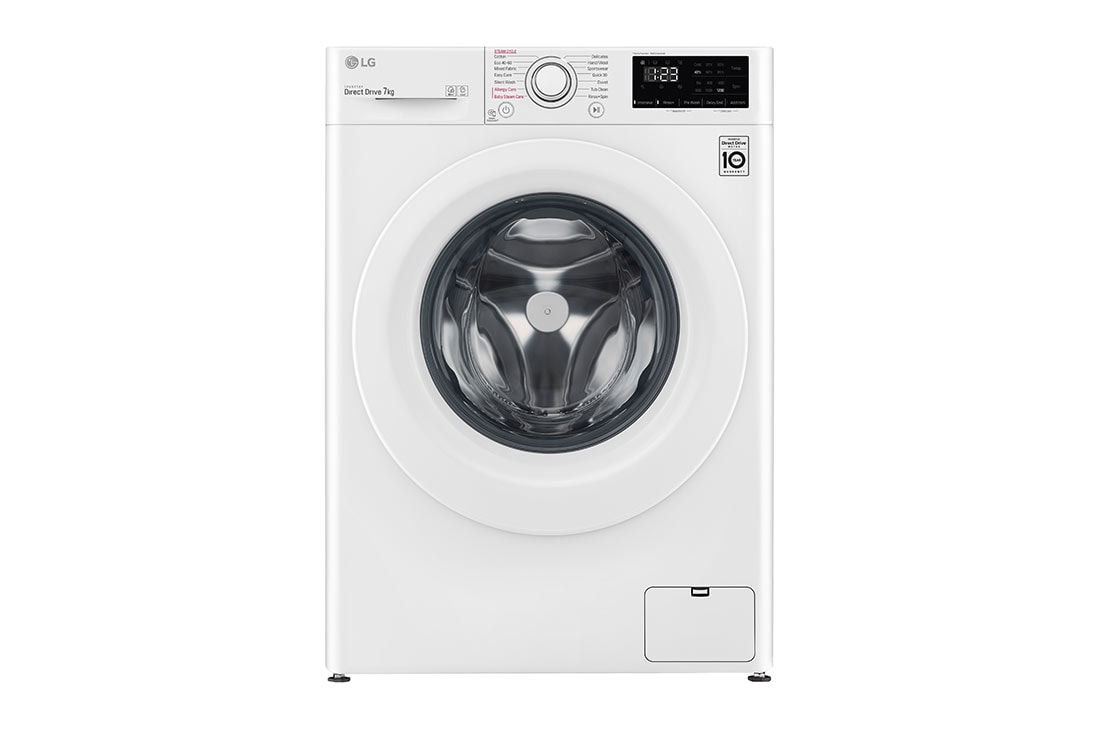 LG Ma?in? de sp?lat LG AI DD Slim | 7Kg sp?lare | AI Direct Drive 10 ani garan?ie | Clasa E | Steam | SmartDiagnosis? | Alb, F2WN2S7S3E, F2WN2S7S3E