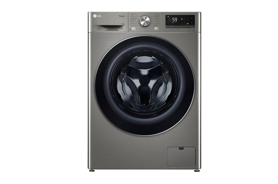 LG Ma?in? de sp?lat LG | 9kg sp?lare | 1400 rpm | AI Direct Drive? | Clasa B | Steam? | TurboWash? | Argintiu, F4WV509S2TE, F4WV509S2TE