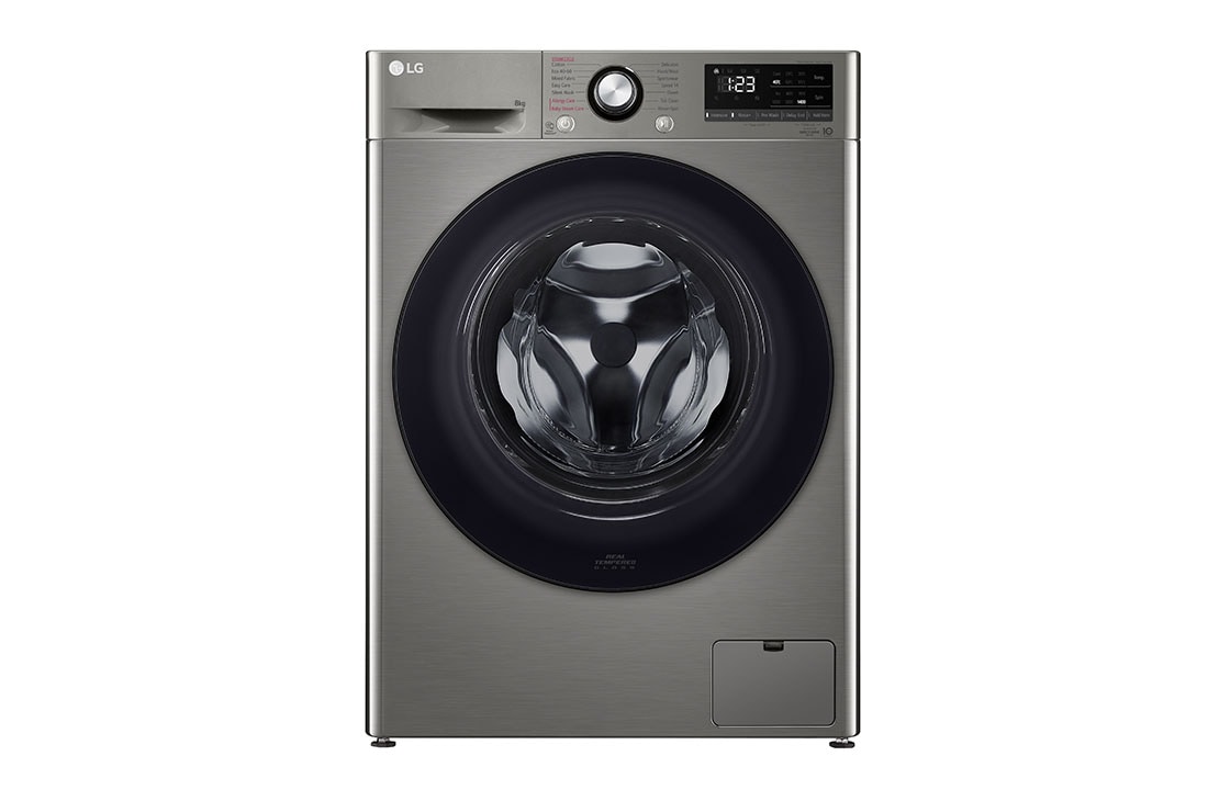 LG Ma?in? de sp?lat | 8kg sp?lare | 1400 rpm | AI Direct Drive? | Clasa  B | Steam? | Smart Diagnosis? | Gri inchis, F4WV328S2TU, F4WV328S2TU