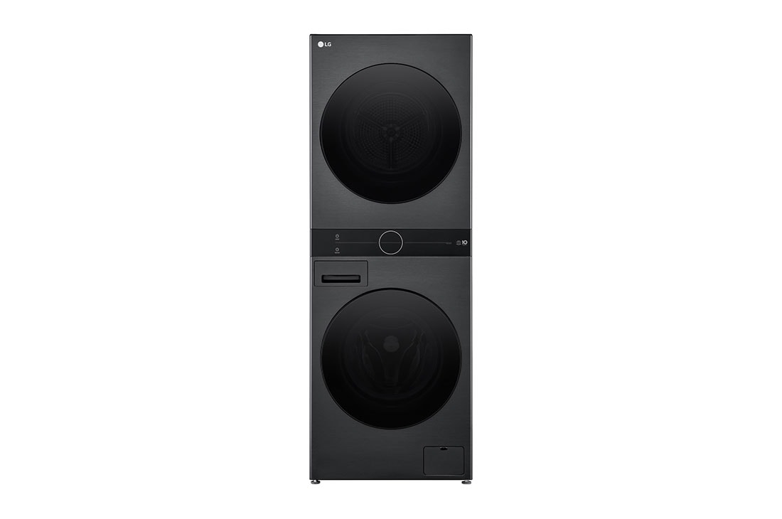 LG WashTower?, 12 kg / 10 kg, AI DD?, Steam?, TurboWash?360?, Pomp? de C?ldur? Dual Inverter, Fa??_F?r?_Lumin?, WT1210BBF