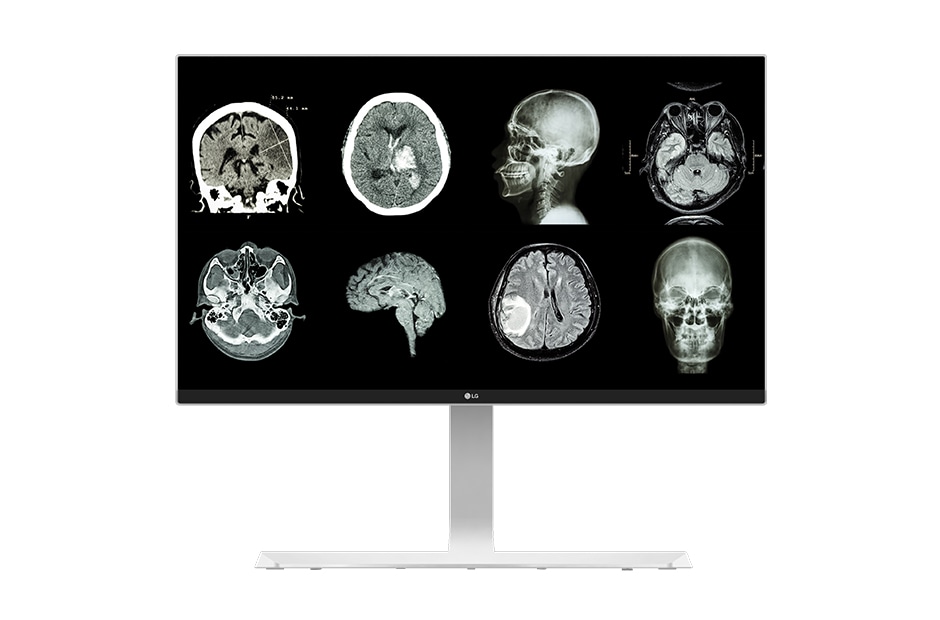 LG Monitor LG 27'' | Ecran IPS de 8MP | 350 de ni?i cu sRGB peste 99% | Stabilizarea luminozit??ii | Flicker Safe, 27HJ712C-W
