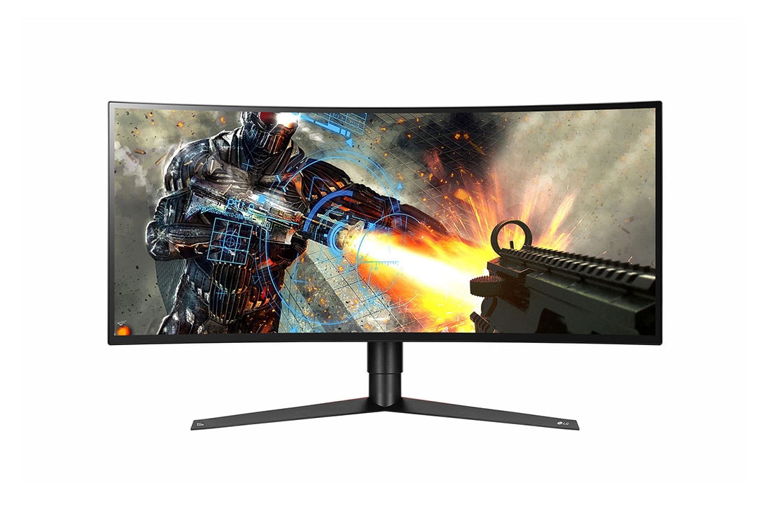 LG Monitor LG Curbat Gaming | 21:9 QHD UltraWide? | Afi?aj Nano IPS | NVIDIA G-SYNC? 120Hz, 34GK950G-B