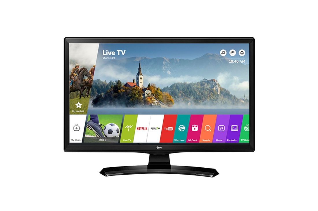 LG Monitor TV LG Smart | Ecran HD 70cm | Wifi ?ncorporat | webOS 3.5 | 5Wx2 Stereo Speaker, 28MT49S-PZ