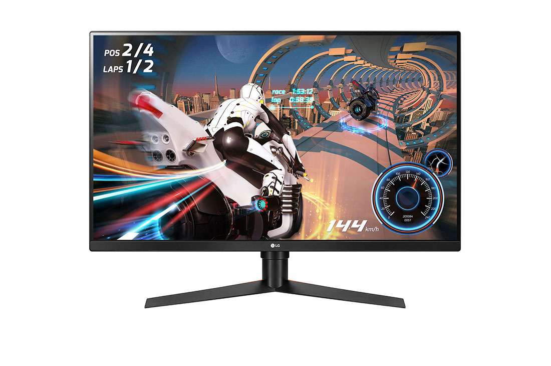 LG Monitor LG 31.5'' | Ecran QHD (2560x1440) | VESA DisplayHDR? 400 | Refresh rate 144Hz | Radeon FreeSync2?, 32GK850F-B