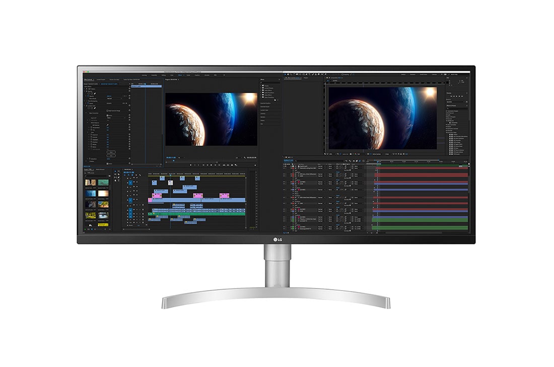 LG 34'' UltraWide? QHD (3440 x 1440) Nano IPS Monitor, LG Monitoare 34WL850 1, 34WL850