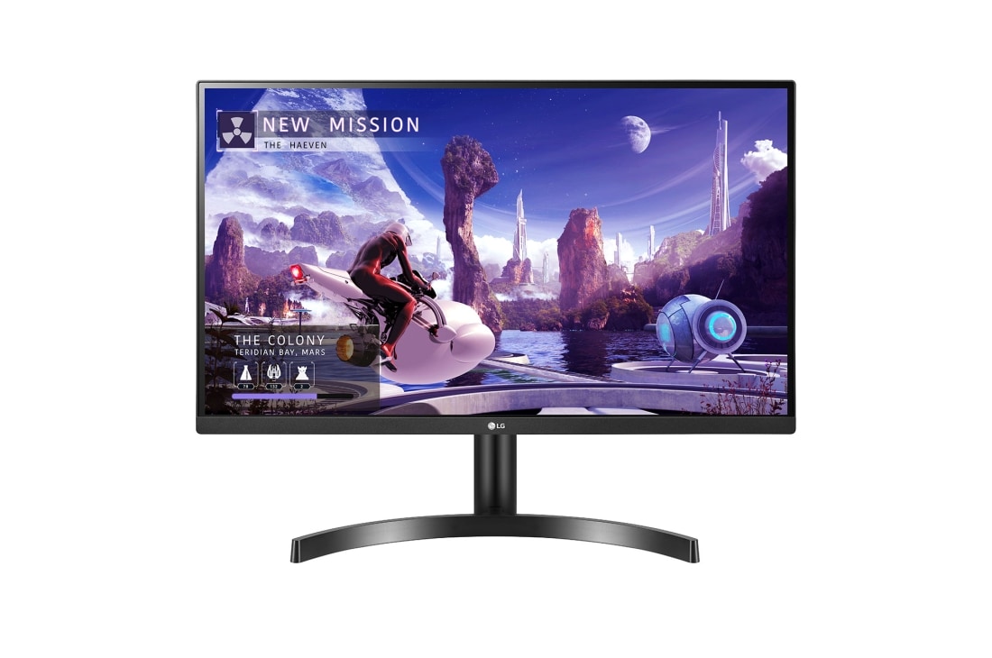 LG Monitor IPS QHD de 27'' cu AMD FreeSync?, Vedere frontal?, 27QN600