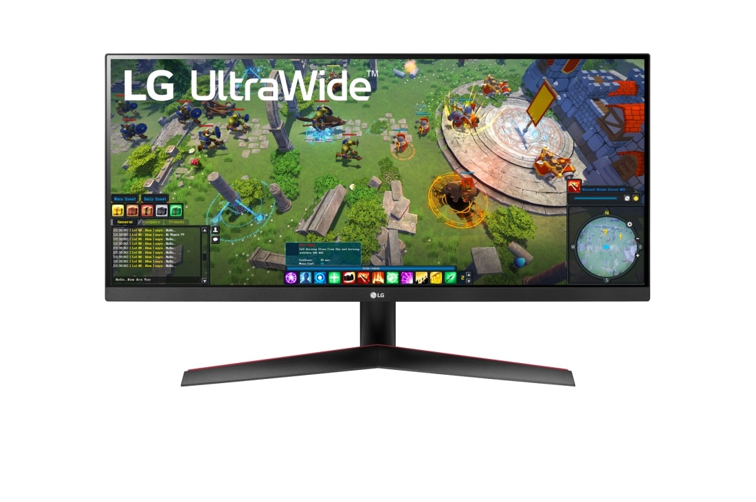LG Monitor HDR IPS 29'' UltraWide? Full HD, Vedere frontal?, 29WP60G-B