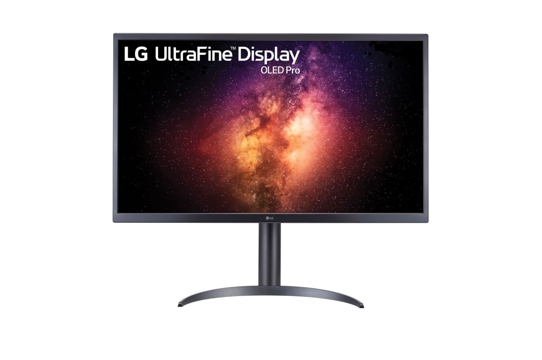 LG Ecran OLED 4K de 31,5 inchi, pixeli auto-ilumina?i ?i raport de contrast 1M: 1, Vedere frontal?, 32EP950-B