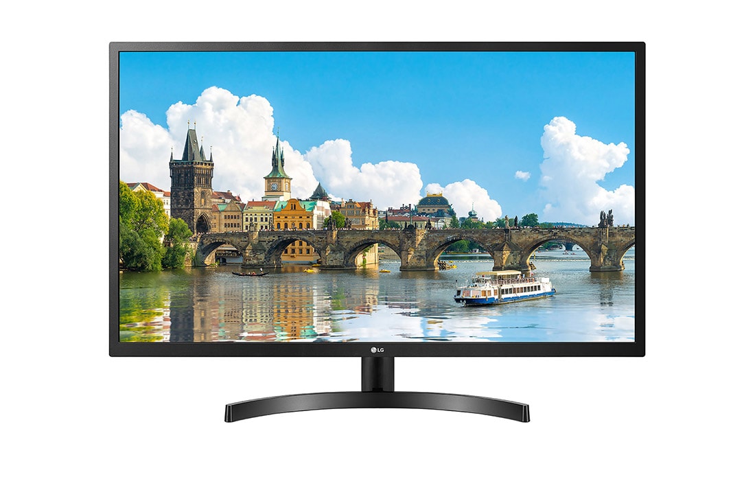 LG Monitor IPS Full HD de 31,5'' cu AMD FreeSync?, Vedere frontal?, 32MN500M-B