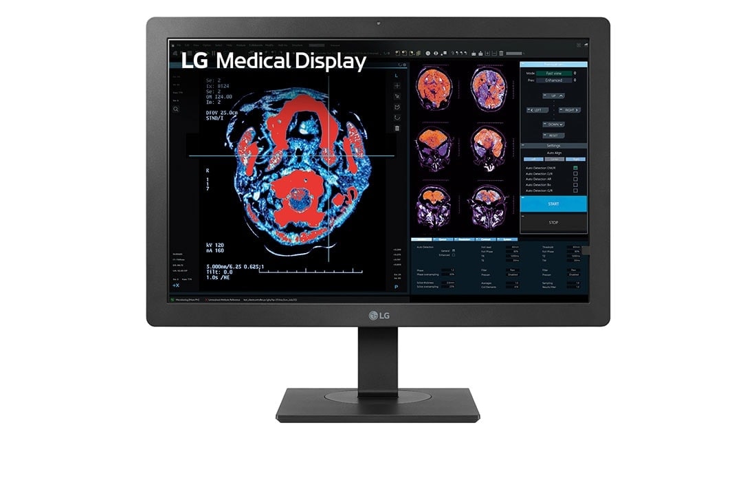 LG Monitor de evaluare clinic? LG IPS 2MP de 24”, front view, 24HR513C-B