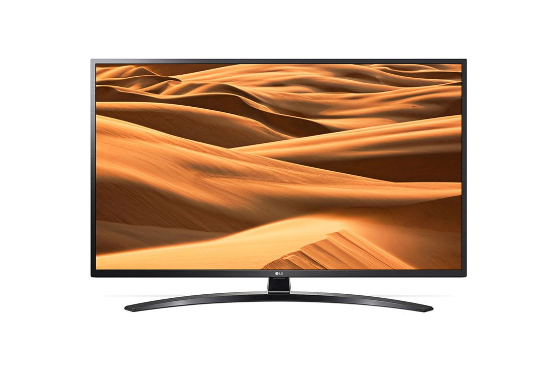 LG UM7450 | LG LED UHD 4K SMART TV | 4K Active HDR | Ecran IPS 4K | Smart TV webOS AI | LG ThinQ AI, 55UM7450PLA