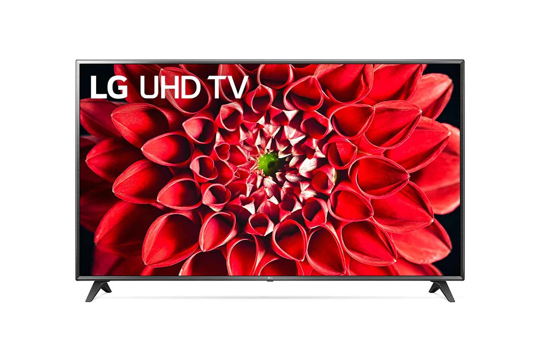 LG UN7100 | 75inch 4k UHD TV | Procesor Quad Core | HDR 10 PRO | Ultra Surround | Func?ii Gaming | Func?ii SPORT, vedere frontal? cu imagine continu?, 75UN71003LC