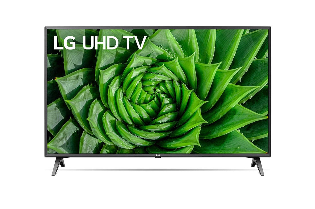LG UN8000 | 43inch 4k UHD TV | Procesor Quad Core 4K | HDR 10 PRO | Ultra Surround | Func?ii Gaming | Func?ii SPORT, vedere frontal? cu imagine continu?, 43UN80003LC