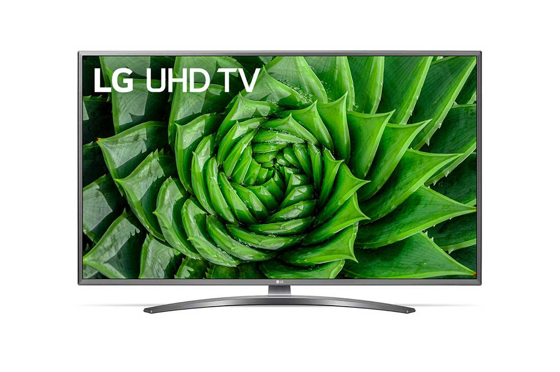 LG UN8100 | 43inch 4k UHD TV | Procesor Quad Core 4K | HDR 10 PRO | Ultra Surround | Func?ii Gaming | Func?ii SPORT, vedere frontal? cu imagine continu?, 43UN81003LB