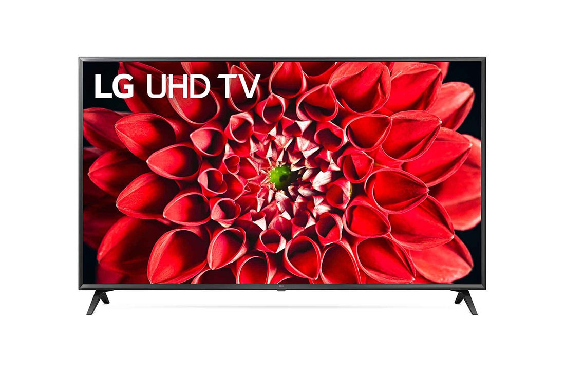 LG UN7100 | 65inch 4k UHD TV | Procesor Quad Core 4K | HDR 10 PRO | Ultra Surround | Func?ii Gaming | Func?ii SPORT, vedere frontal? cu imagine continu?, 65UN71003LB