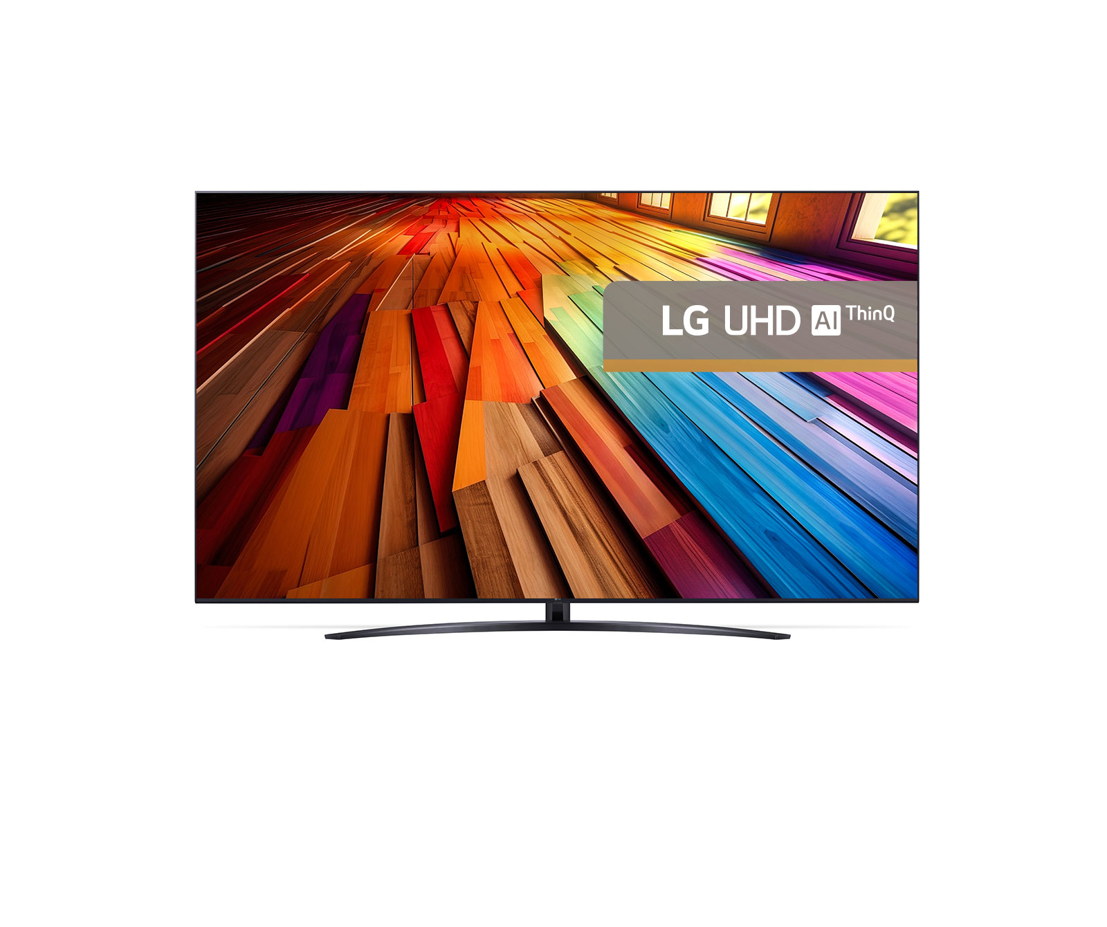 LG AI UT81 de 86'', 4K Smart TV, Vedere din fa??, 86UT81003LA
