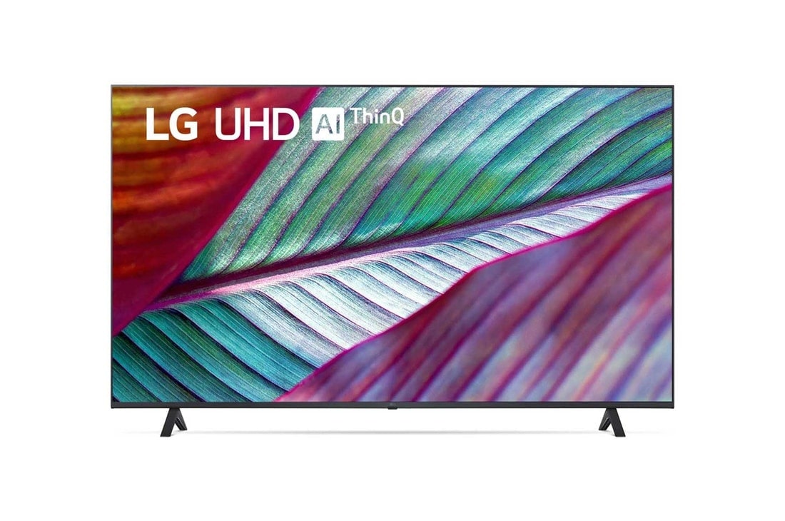 LG UR75 de 50'', 4K Smart TV, Vedere frontal? a televizorului LG UHD, 50UR75003LK