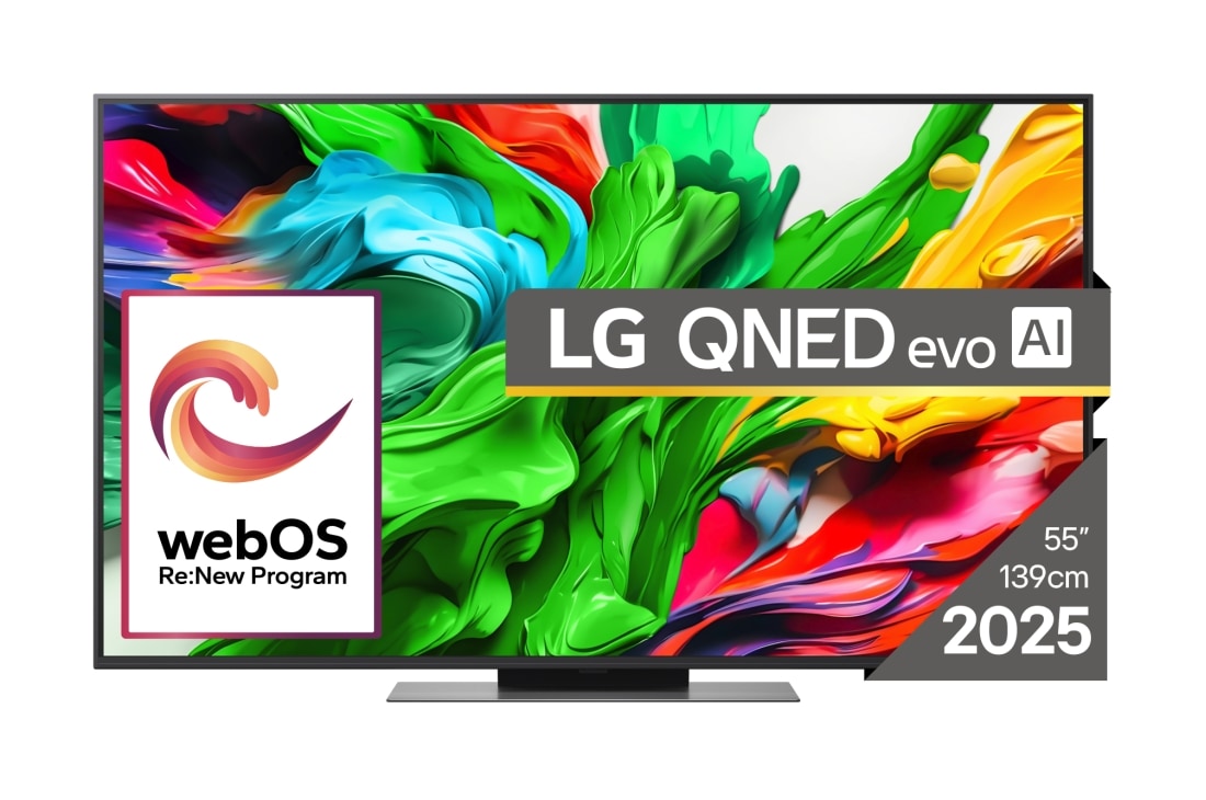 LG QNED86 evo AI de 55 inch, 4K Smart TV, 2025, 55QNED86A3A
