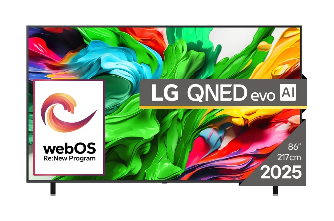 LG QNED AI QNED85 MiniLED 4K Smart TV 86 inci 2025, 86QNED85A3C